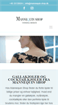 Mobile Screenshot of mannequin-shop.dk
