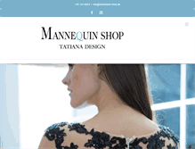 Tablet Screenshot of mannequin-shop.dk